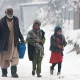 Afg‘onistonda anomal sovuqdan 170 kishi halok bo‘ldi (video)