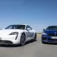 BMW M8 va Porsche Taycan poyga trassasida duel uyushtirdi (video)