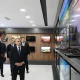 Prezident Qarshidagi televizor ishlab chiqaruvchi korxonaga bordi (foto)
