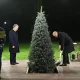 Shavkat Mirziyoev va Rajab Toyyib Erdoʻgʻon Faxriy mehmonlar xiyoboniga koʻchat oʻtqazdi