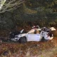 Катта тезликда дарахтга урилган Tesla’нинг батареяси сочилиб кетди (фото)