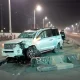 Qirg‘izistonlik fuqaroning Toyota avtomashinasi Bektemir posti yaqinida Lacetti va beton to‘siqqa urildi