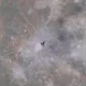 «Миллион долларлик сурат». Америкалик сураткаш Ой фонида учиб ўтаётган ХКСни «тутиб олди»