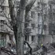 Россия Киевга кенг қамровли ракета ва дрон ҳужумлари уюштирди (видео)