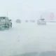 Москвада кучли қор бўрони бошланди (видео)