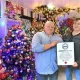 Germaniyalik oila uyida 444 dona archa bezatdi va jahon rekordini o‘rnatdi