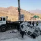 Қамчиқ довонида Isuzu йўл четидаги чуқурга тушиб кетди (фото)