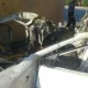 Андижонда сиқилган газ баллони ўрнатилган автомобиль портлади