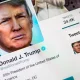 Трамп узоқ танаффусдан сўнг Х ижтимоий тармоғига қайтди