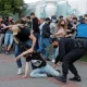 Belarusda namoyishchilar va politsiyachilar o‘rtasida to‘qnashuvlar bo‘lmoqda (video)