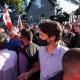 Канада бош вазири Жастин Трюдо намойишчилар томонидан тошбўрон қилинди
