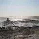 Орол денгизининг қуриган тубидан чучук сув топилди (видео)