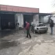 Автомобилларга техник хизмат кўрсатиш устахонасида 3 та машина ёниб кетди (фото)