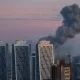 Россия Украина бўйлаб 100 дан ортиқ ракета учирди (фото, видео)
