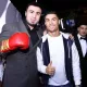 Jalolov Fyuri va Ngannu oʻrtasidagi jang oldidan tashkil etilgan tadbirda qatnashmoqda (video)