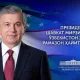 Shavkat Mirziyoyev xalqimizga tabrik yo‘lladi