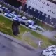 Омскда автомобиль иккиталик сальтони амалга оширди (видео)