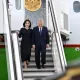 Shawkat Mirziyoyev arrives in Slovenia on official visit