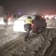 Qamchiq dovoni qor ko‘chkisi xavfi sababli vaqtincha yopildi (video)