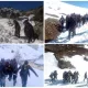 Қашқадарёнинг энг баланд чўққисида жойлашган қишлоқ марказдан узилиб қолди (фото)