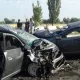 Чинозда Cobalt ва Lacetti автомашиналари тўқнашди (видео)