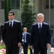 Туркманистон президенти Кўксаройда тантанали кутиб олинди (фото)