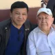 Обид Асомов Ўзбекистон халқ артисти Ҳусан Шарипов билан бир фильмда суратга тушди