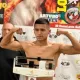Hasanboy Doʻsmatov va Iqboljon Xoldarov jangi oldidan taroziga chiqdi (video)