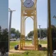 Grand Mir қаршисидаги соатли минора олиб ташланмоқда (фото)