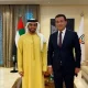 Умид Аҳмаджонов БАА футбол ассоциациясига ташриф буюрди