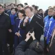 Жанубий Корея мухолифати етакчиси оммавий тадбир вақтида пичоқланди (видео)