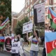 Лондонда озарбайжонлар ва арманлар ўртасида муштлашув содир бўлди (видео)