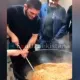 Ҳабиб Нурмагомедов Ўзбекистонда ош тайёрлади (видео)