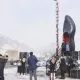 Қамчиқ довонида ўрнатилган калиш композицияси уч кундан сўнг олиб ташланди
