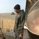 Baliqchilar Gurbanguli Berdimuhamedovni baliqsho‘rva bilan mehmon qildi va qo‘shiq kuylab berdi (video)