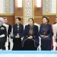 Turkmanistonda Turkiya va Ozarbayjon birinchi xonimlarini sobiq prezidentning rafiqasi kutib oldi (foto)