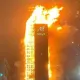 Жанубий Кореяда 33 қаватли осмонўпар бино ёниб кетди (видео)
