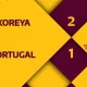 JCH-2022. Portugaliya kutilmaganda Janubiy Koreyaga imkoniyatni boy berdi