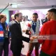 Fransiya prezidenti Marokash kiyim almashtirish xonasiga tashrif buyurdi