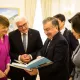 Франк-Вальтер Штайнмайер ва Шавкат Мирзиёев рафиқалари билан