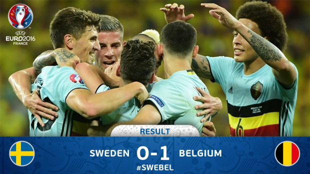 Evro-2016. Belgiya Shvesiyani mag‘lub etdi