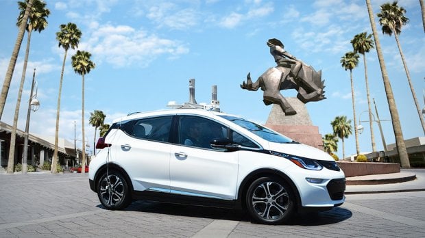 Ҳайдовчисиз Chevrolet’нинг Сан-Франциско бўйлаб сайри видеога олинди