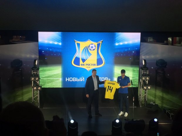 Eldor Shomurodov "Rostov" o‘yinchisi sifatida tanishtirildi
