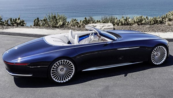 Hashamatli Mercedes-Maybach 6 Cabriolet namoyish qilindi