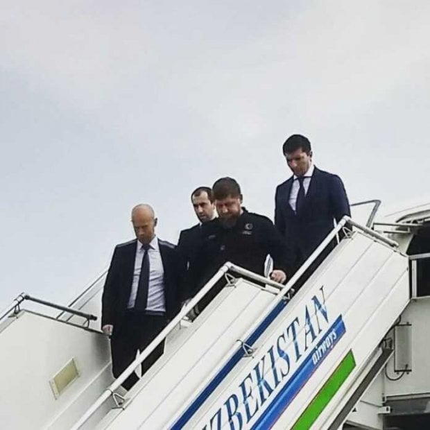 Ramzan Qodirov Toshkentga keldi! (Foto)