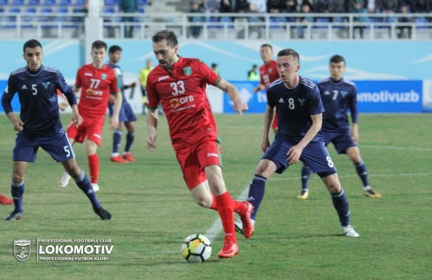 Superliga 2-tur. “Lokomotiv” ochko yo‘qotdi