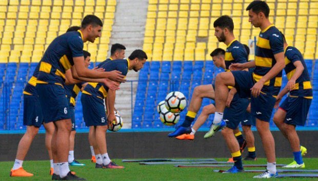 O‘zbekiston MTJ “Paxtakor” stadionida mashg‘ulot o‘tkazdi