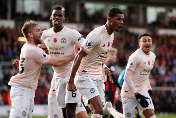 Qo‘shib berilgan daqiqalarda «Manchester Yunayted» qiyin g‘alabani qo‘lga kiritdi (video)