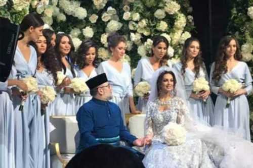«Moskva go‘zali» tanlovi g‘olibasi Malayziya qiroliga turmushga chiqdi (foto)