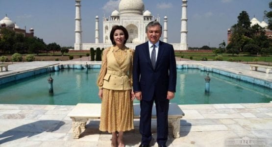 Дунёнинг "энг чиройли жуфтлиги": Шавкат Мирзиёев ва Зироатхон Ҳошимова!